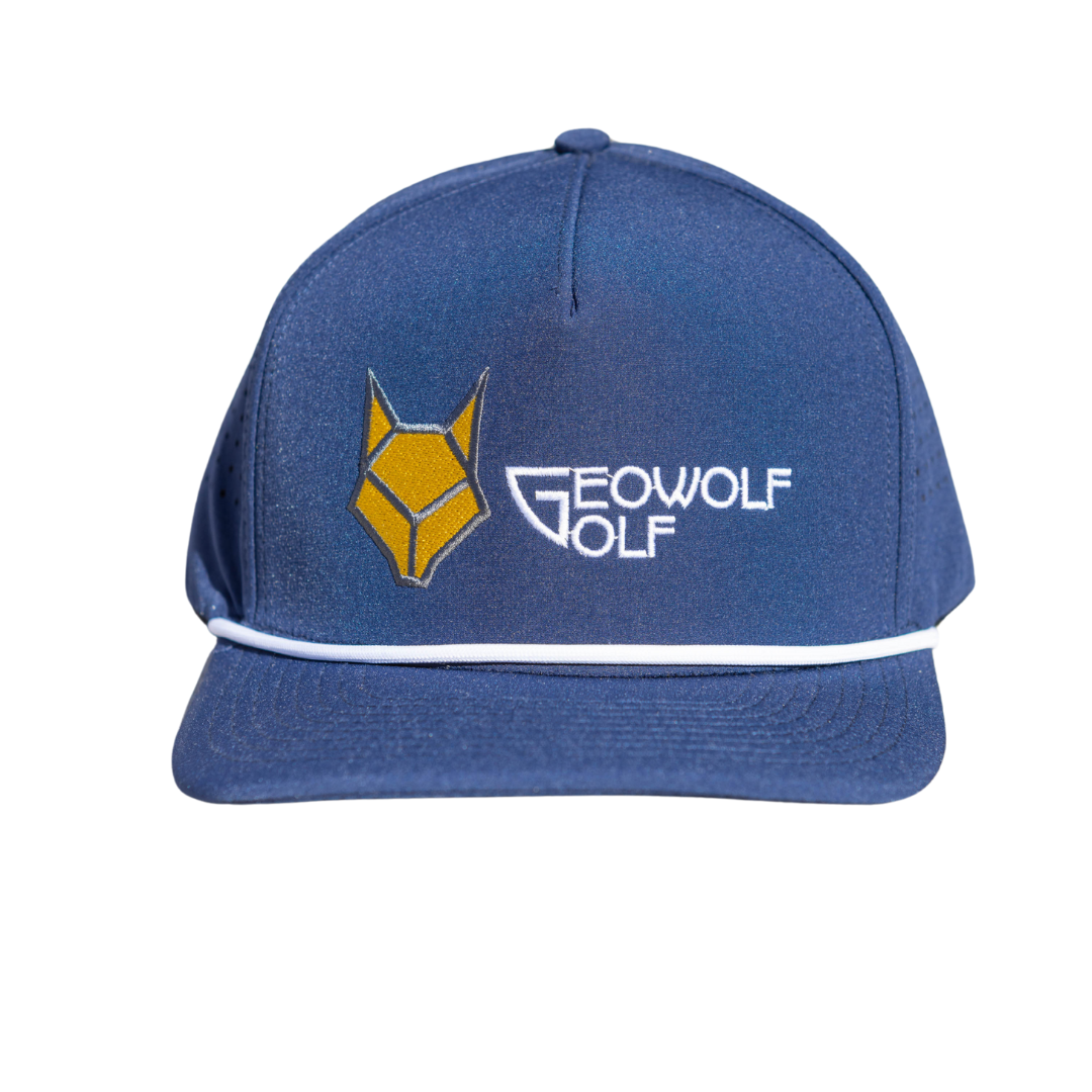 Geowolf Golf Cap Blue Front Shot