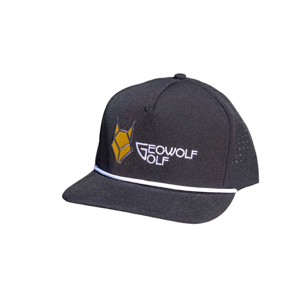 Geowolf Golf Cap Dark Grey 3 Quarter